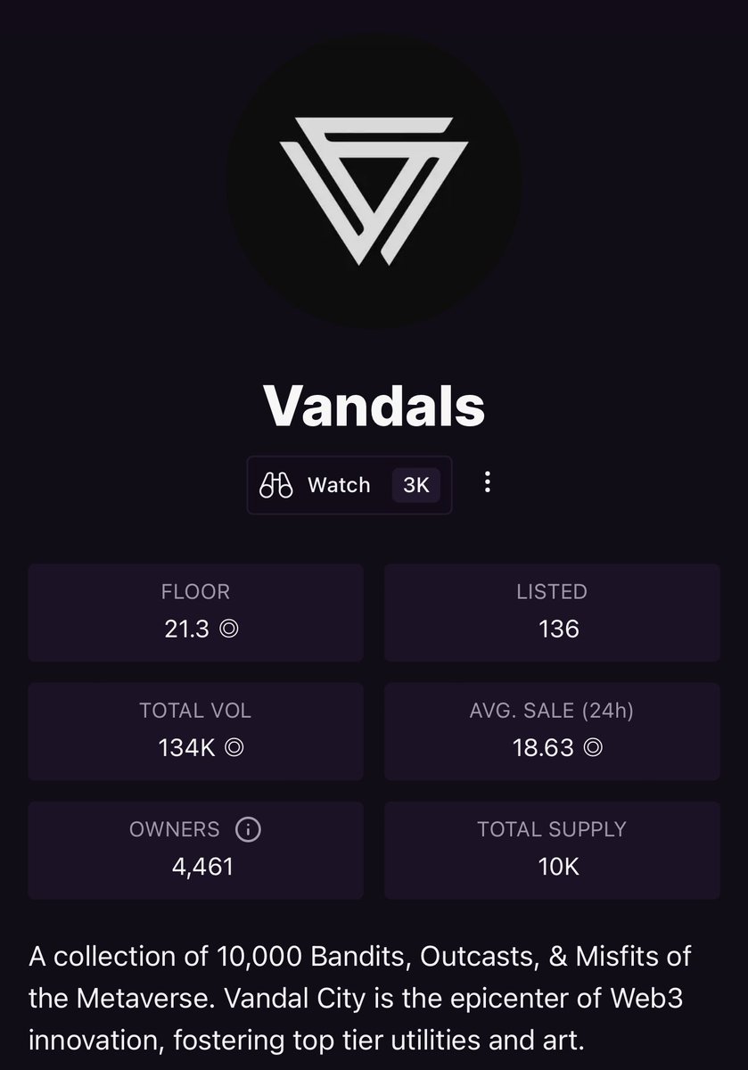 andynft88's tweet photo. Only the beginning next step 50 @VandalCityCorp #builers https://t.co/YTlmw3zvZz