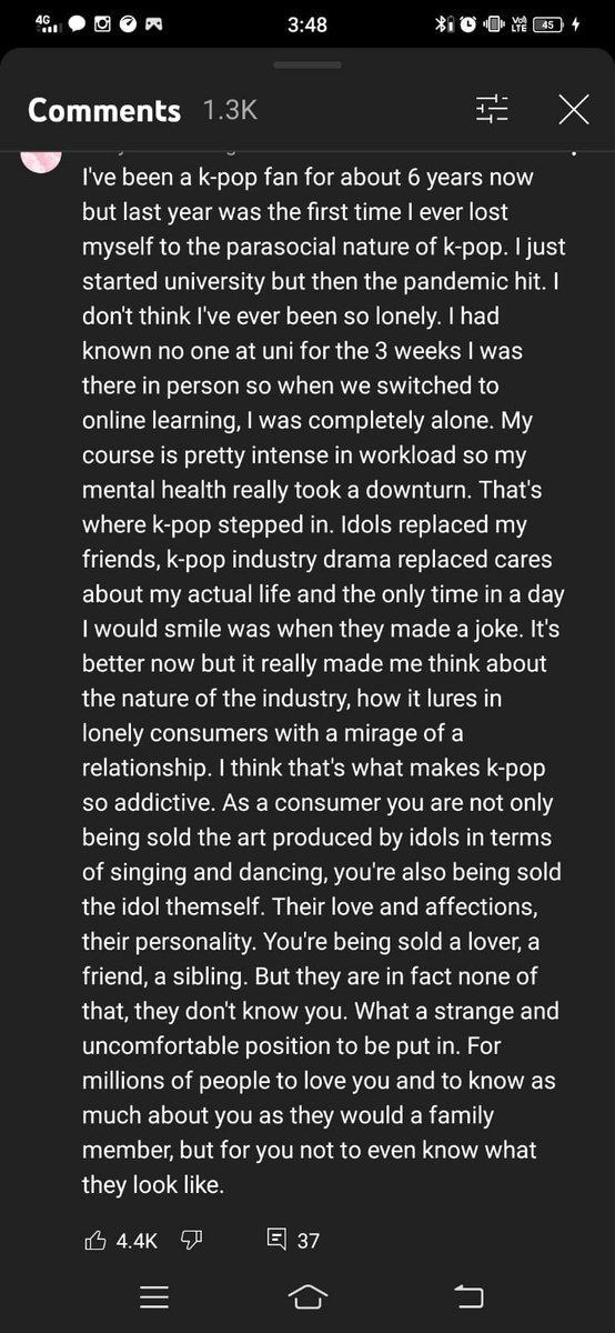 Fankara_here's tweet photo. Many misunderstand the reasons of someone being a kpop fan/stan , and don't understand the unfed emotional needs of a person when they love a groups of talented artists accross a glass screen manufactured to match your ideal type of comfort and fantacy, IDOLs ... https://t.co/gTz1kAipXo