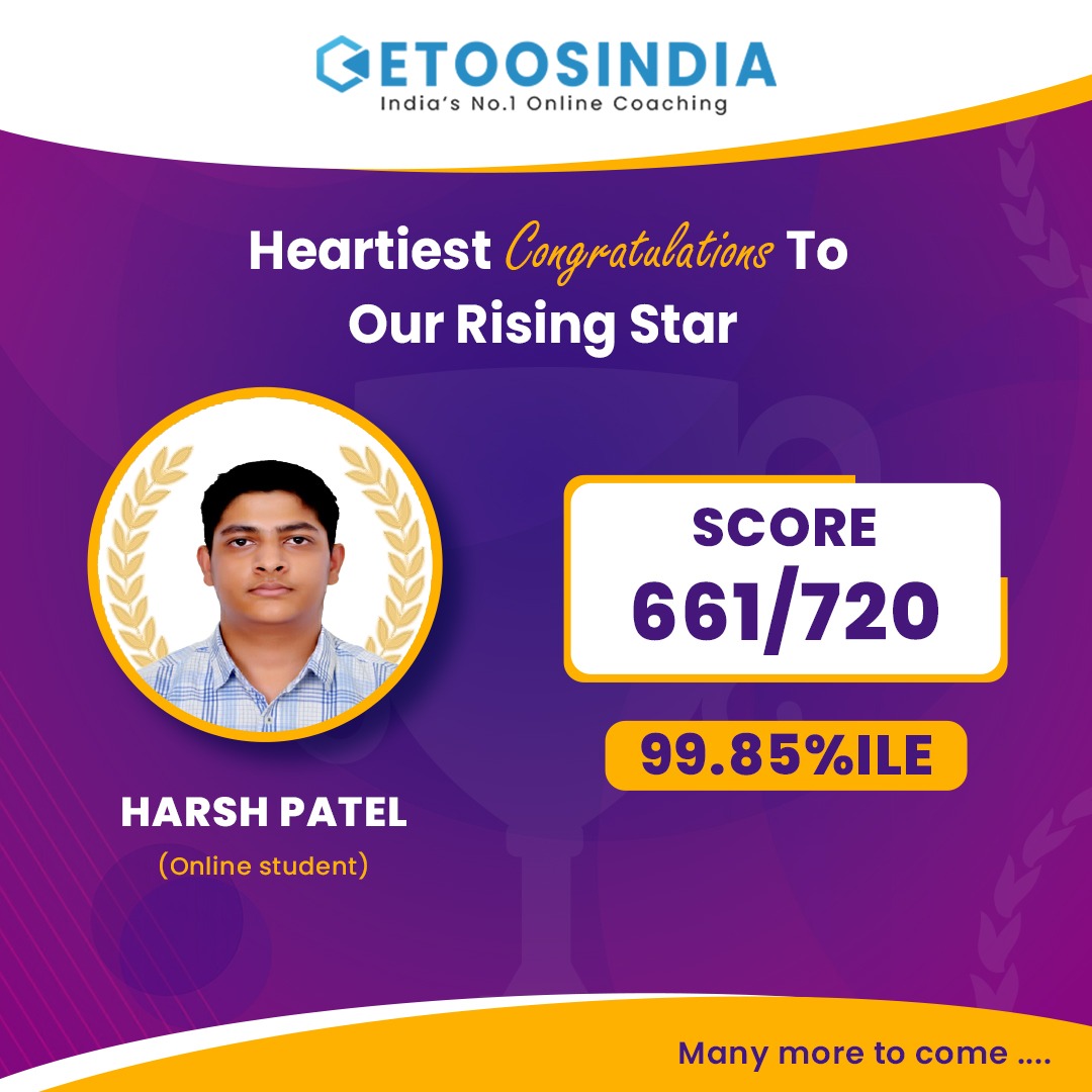 EtoosIndia's tweet photo. Heartiest Congratulations To Our Rising Star ⭐
#neetresult2022 #neetresults #neetresult #neetupdate #neet2023 #neet2024 #neetpreparation #neetcoaching #etoosindia #risingstar #etoos #pssir #neetexam #nmsir #neetcoaching #jeeneet #jee #jee2023 #jee2024 #neetaspirants #aamam https://t.co/wb0XdILHle