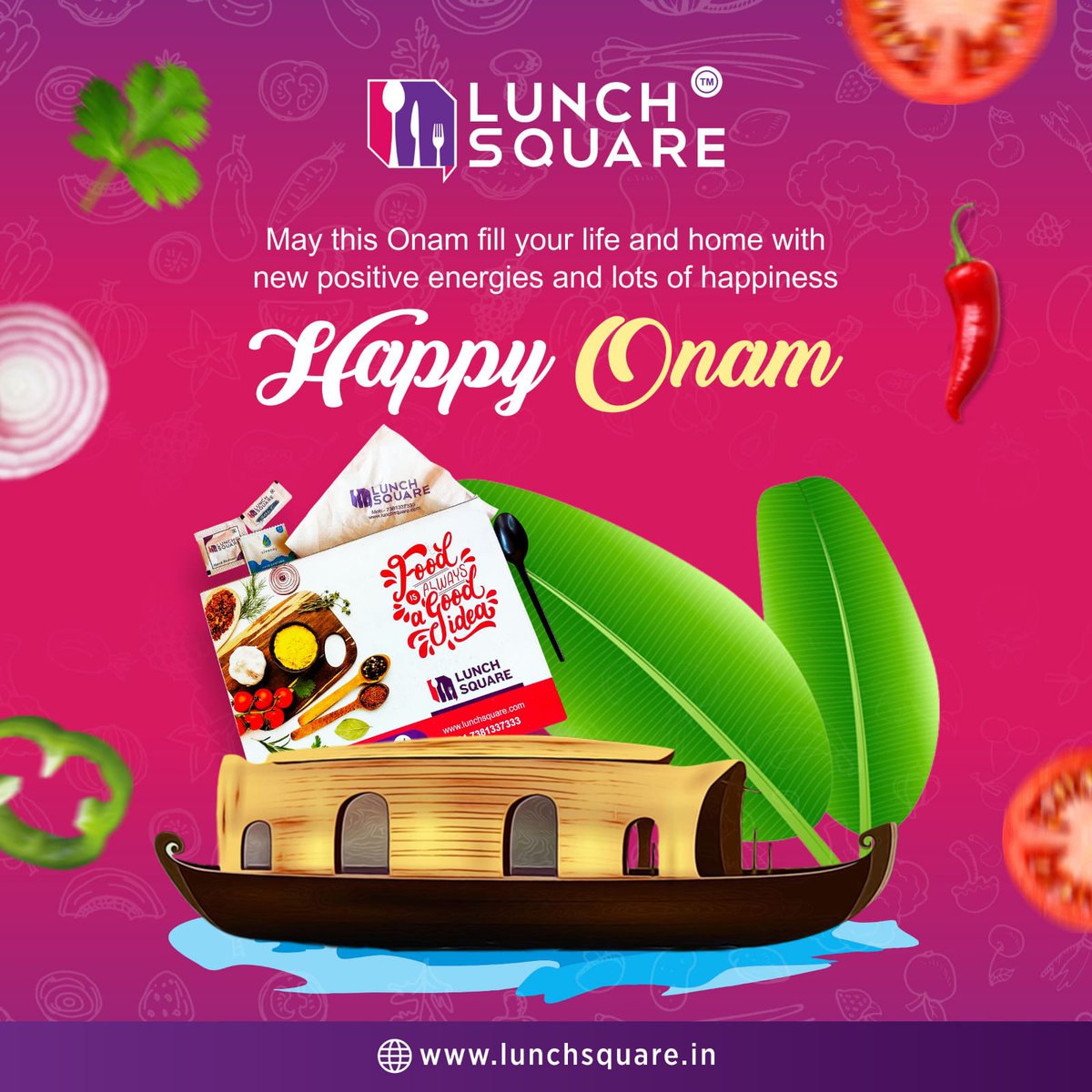LunchSquare's tweet photo. May this Onam fill your life and home with new positive energies and lots of happiness.

Lunch Square Wishing you all a Happy Onam!!! https://t.co/1sTi8MWpuQ