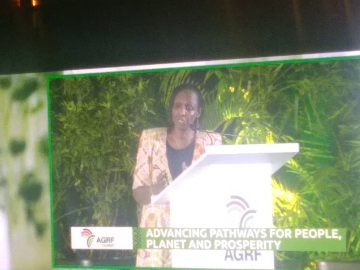 We need resilient farmers. Good food on families' tables, more money on farmers' bank accounts and feed  our country. <a href="/PaulKagame/">Paul Kagame</a> <a href="/Agnes_Kalibata/">Agnes M. Kalibata</a> <a href="/TheAGRF/">AFS Forum</a> I am thankful to our capable leaders. Cool rooms facilities will contribute much to build Irish potatoes value chain.