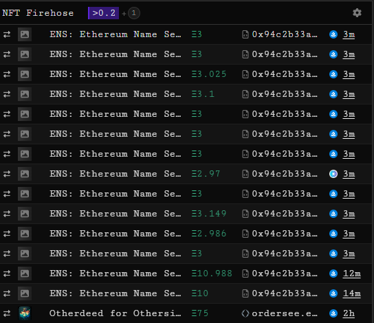 etheraltog's tweet image. bro sold an otherside for 75 and just ripped the proceeds into digits 🫡