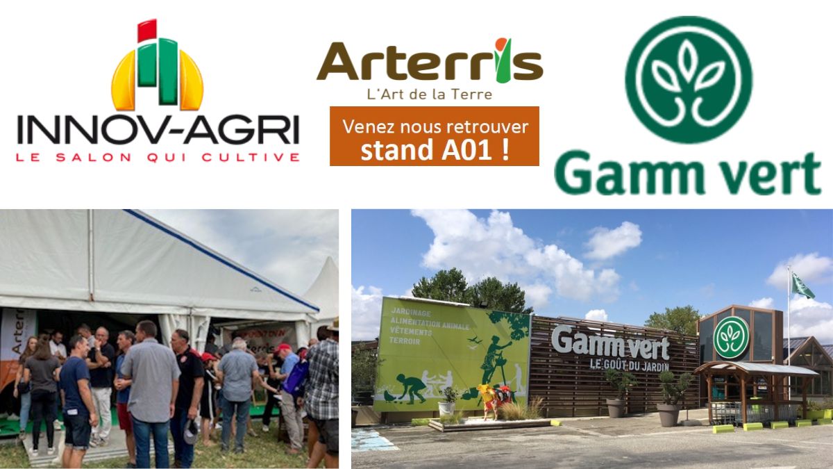 ARTERRIS11's tweet photo. Un grand MERCI à nos équipes @Gammvert_off de #Garidech et #Castelnaudary pour la mise en valeur (plantes et mobilier) du stand A01 @ARTERRIS11 à @Innovagri1 #Ondes.
@lacoopagricole @Occitanie @p_bangi @LSAconsommation @LINEAIRES @InVivoGroup @PointsdeVente https://t.co/j6xlerlrW3