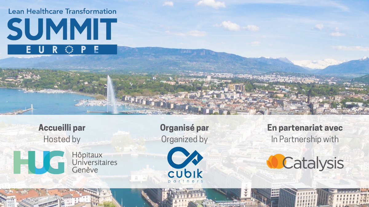 Join me in Geneva for the Lean Healthcare Transformation Summit – Europe! Learn, share &amp; connect with healthcare leaders from around the world. Hear from globally recognized healthcare leaders on organizational &amp; personal leadership challenges &amp; successes: ow.ly/Qvmj50KzcqE