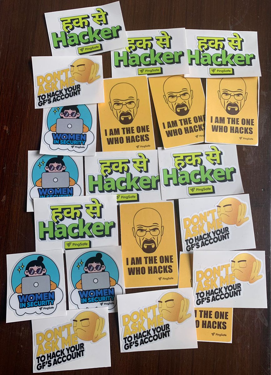 PingsafeAI's tweet image. We&apos;ll be at booth #7 at #NullconGoa2022. 

Come say hi and grab these cool stickers! 

#cnapp #cspm #cloudsecurity #Nullcon #cybersecurityconference #conference #security #redefiningcloudsecurity #stickers #swag #goodies 

@sehacure