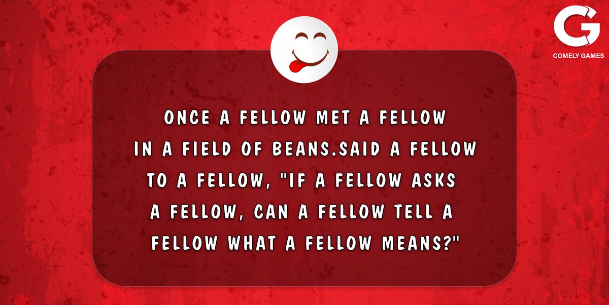 ComelyGames's tweet photo. Lets try this tongue twister together. 
#comely #comelygames #gamer #gamerlife #PlayAndWin #win #Earn #EarnFromHome #play #online #games #onlinegame #earnonline #makemoneyonline #PlayAndEarn #funtimes #tonguetwister #letspractice https://t.co/Ajxw4gwDUZ