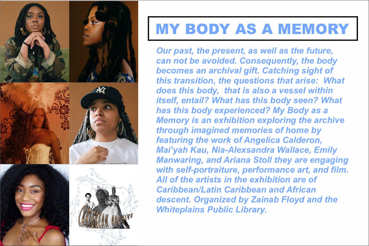 caribeanarchive's tweet photo. Opening reception:
September 08, 2022
Time: 6:00pm-8:45pm
Location: White Plains Public Library *2nd floor.*

 White Plains Library, Martine Avenue, White Plains, NY, 10601.

*Second Floor* https://t.co/lrIR5TYnMr