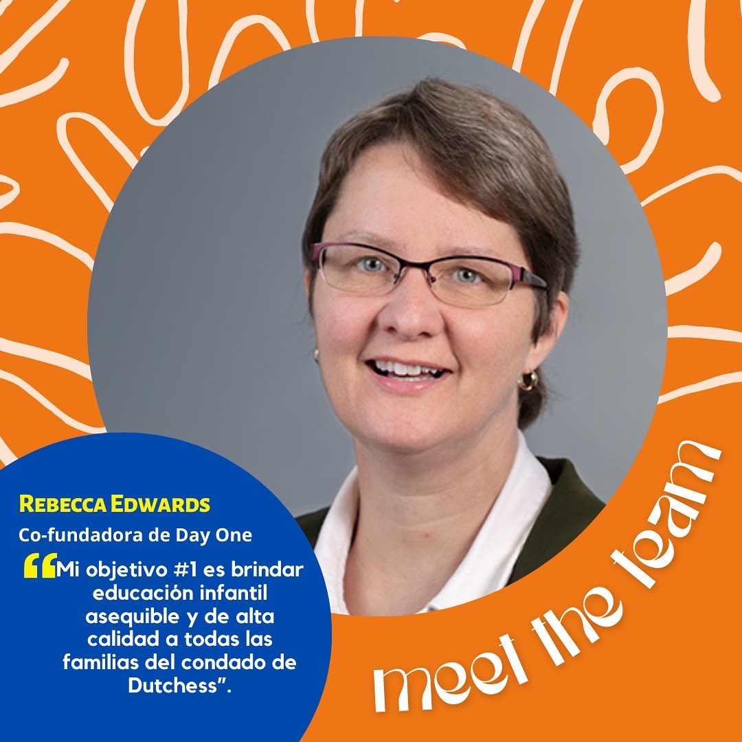 DayOneCommunity's tweet photo. Did you know Rebecca Edwards? #DayOne #EarlyChildhood #Poughkeepsie #earlylearning #hqece #MeetTheTeam https://t.co/PelLe7SSc5