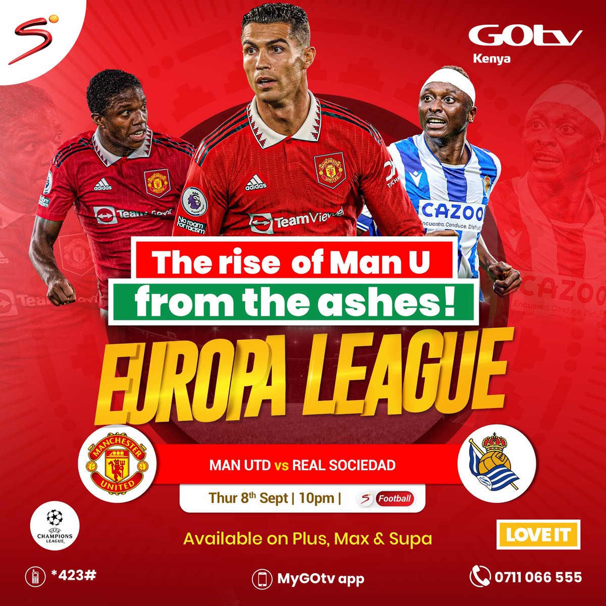 radiomaisha's tweet photo. Download #MyGOtv App or Dial ✳423# to buy, pay, reconnect, or clear error codes. #BiggerBetterFootahOnGOtv #BiggerBetterFootball @GOtvKenya_ #MTCK https://t.co/FzBZntx9Pw