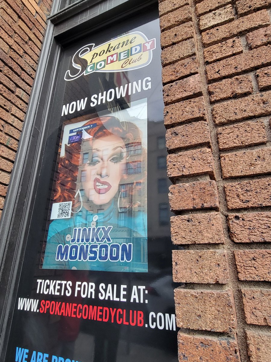 SDMF4LIFE's tweet photo. Thank you @JinkxMonsoon FOR AN INCREDIBLE EVENING! Fabulous show!!! You were absolutely gorgeous! Laughed our asses off! My cheeks hurt 😉🤣 Happy #virgoseason #moon #spokanecomedyclub #mykidsrock #earlybirthday Thank you xoxo 😘 https://t.co/rB0z2iOxpZ