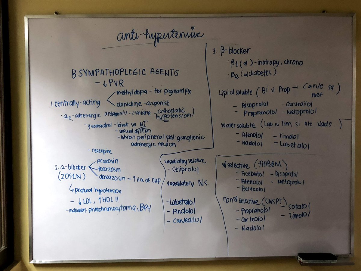 StudyBudMinuh's tweet photo. #PHARMA #PLE2022 #Minotes

Before big exams, it was rly common for top/prev pharma students of our batch to initiate reviews open for everyone 😁🤍

Quick review for Diuretics and Anti HTN, always study by CLASS ‼️ https://t.co/sn6vMqNac4