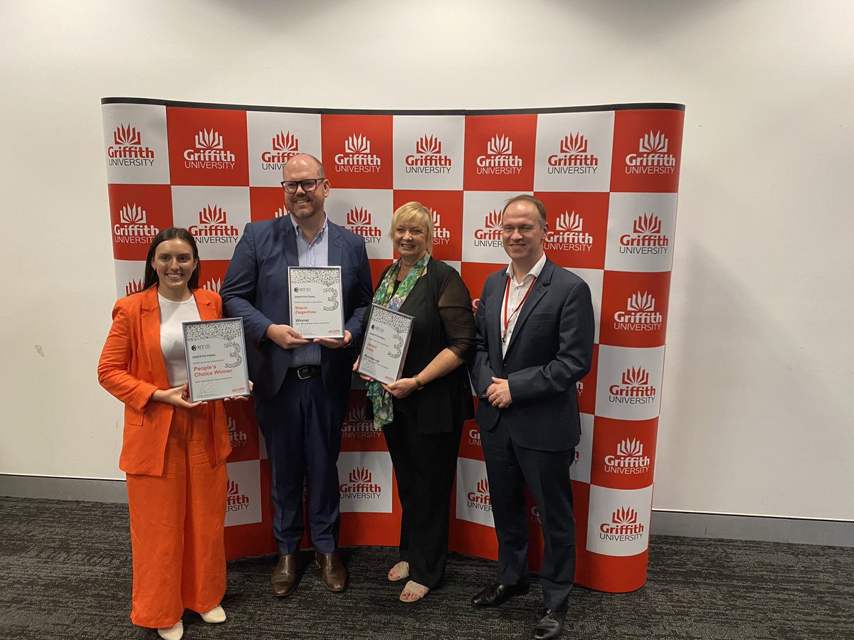 Griffith University (@griffith_uni) on Twitter photo Congrats to <a href="/shaunziegenfusz/">Dr Shaun Ziegenfusz (he/him)</a> <a href="/Griffith_Health/">Griffith Health</a> judged winner of the 2022 #3MT final Shaun’s presentation on DLD: the hidden disability in classrooms was warmly received. Congrats to runner up Jacqui Cuny <a href="/QldCon_Griffith/">Qld Conservatorium</a> and Peoples Choice Award winner Tori Seydel <a href="/SMGriffith1/">SM@Griffith</a> Congrats to <a href="/shaunziegenfusz/">Dr Shaun Ziegenfusz (he/him)</a> <a href="/Griffith_Health/">Griffith Health</a> judged winner of the 2022 #3MT final Shaun’s presentation on DLD: the hidden disability in classrooms was warmly received. Congrats to runner up Jacqui Cuny <a href="/QldCon_Griffith/">Qld Conservatorium</a> and Peoples Choice Award winner Tori Seydel <a href="/SMGriffith1/">SM@Griffith</a>