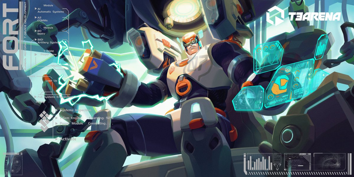 Fort, Head of R&amp;D at Eureka Motors, has made use of his position to beta test Eureka's cutting edge mecha technology.
Man invented the Machine, and now the Machine has invented Man.