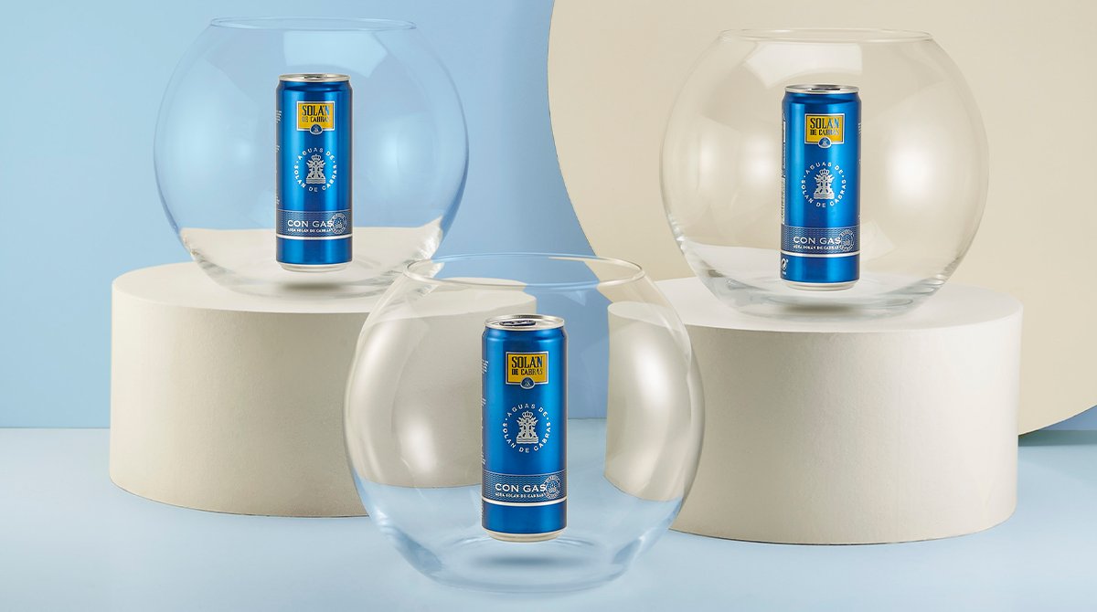 Adelante, escucha tu interior y atrévete a probarla. Solán de Cabras con Gas,  #InesperadamenteCrujiente. ¡Descúbrela también en formato lata!