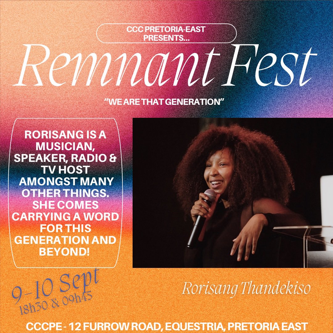 CCC_PEast's tweet photo. 🔥🔥🔥🔥🔥‼️‼️‼️
It’s happening!
You have to be there!
Let’s do this thing!
NB: FREE ENTRANCE
#C3PE
#RemnantFest
#WeThatGeneration
#Shareit https://t.co/cqvGrkSkGz