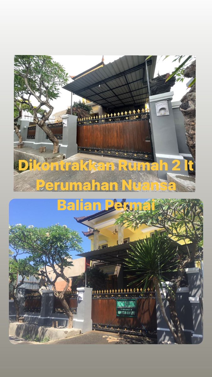 SriSukmaJS's tweet photo. Dikontrakkan rumah jl tukad balian https://t.co/zRP875rQ4f
