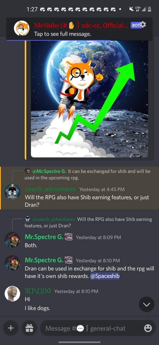 Yes sir Couch I do indeed intend on having the Mr.Shibs Meta#SOON reward shib to players ;).

<a href="/ShibaSearch/">ShibaSearch.Com</a> <a href="/shibaguru/">SHIBA GURU</a> <a href="/WatcherGuru/">Watcher.Guru</a> <a href="/spaceshibdotone/">Spaceshib</a> @SHIBQueenie <a href="/shib_superstore/">Royalty Super Store</a> <a href="/ShytoshiKusama/">Shytoshi Kusama™</a> 

It already does via multiple avenues. ;) #shibians