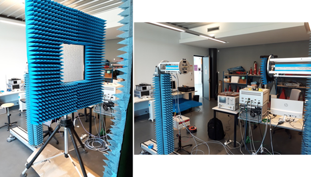 interactca20120's tweet photo. #subterahertz might be to #6G what millimeter wave is to 5G! Within #interactca20120 we are already investigating the propagation of those bands for typical indoor materials like glass, concrete, wood, etc.: https://t.co/MWINTq2UtH @orange @telecomparis #scicomm #costactions https://t.co/eOTELEZTea