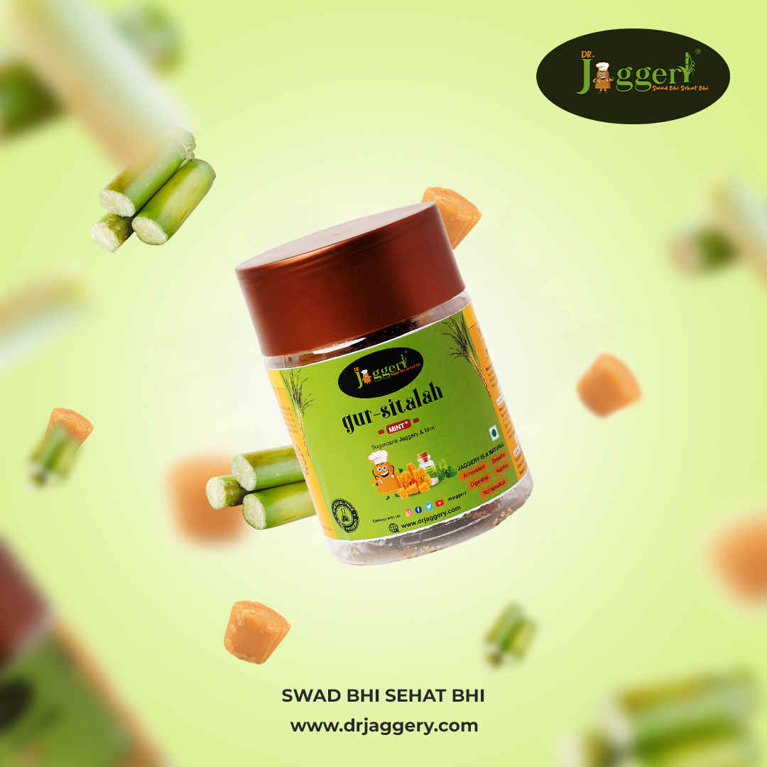 Welcome to Dr. Jaggery! 
Our Gur Sitalah is the perfect way to sweeten your food while getting all the benefits of jaggery. 

drjaggery.com   
Swad Bhi Sehat Bhi  💪🏽 

#Drjaggery #Jaggery #Gur #GurSitalah #Lucknow #Swadbhisehatbhi #health #Healthyliving