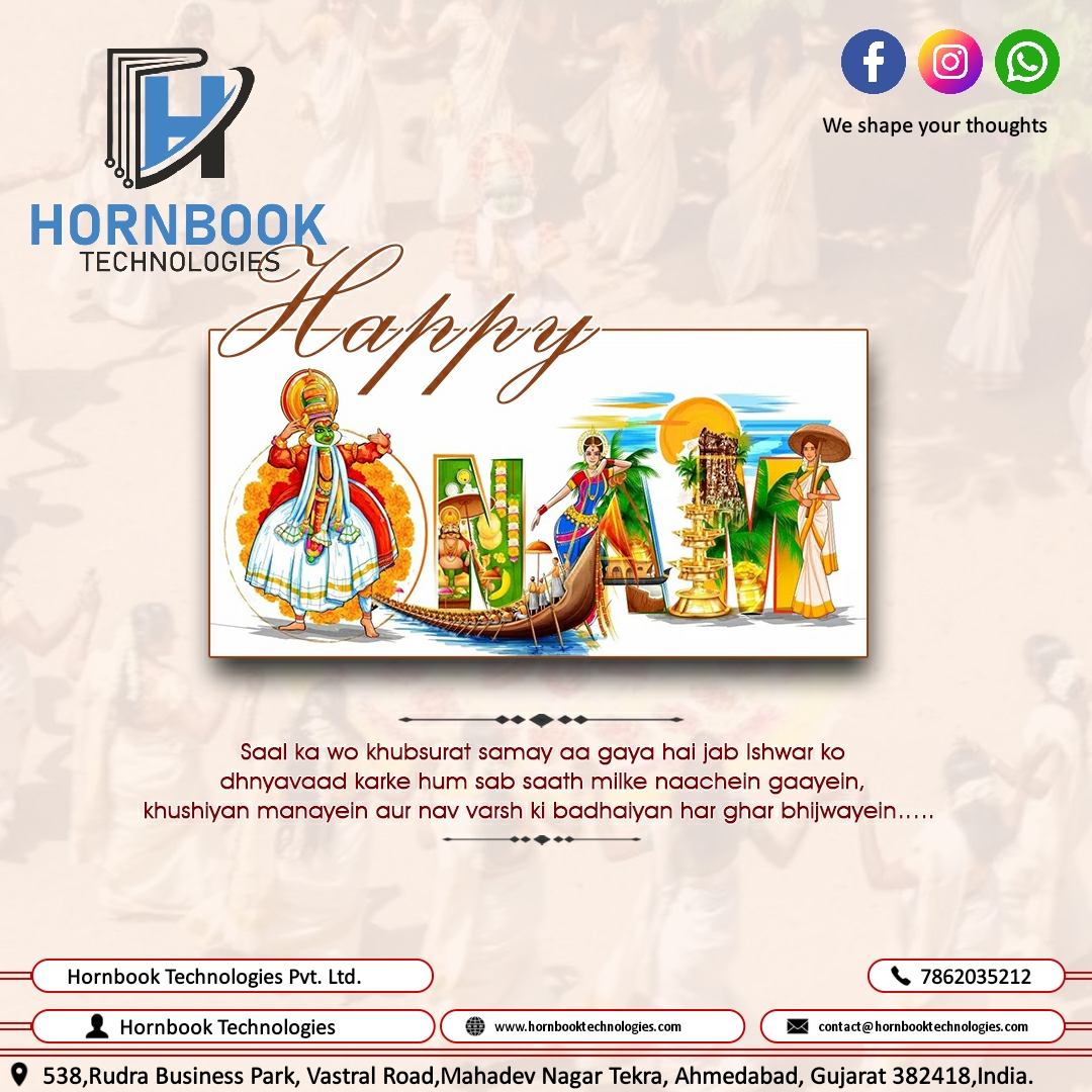 HornbookTech's tweet photo. On this auspicious day, I wish that Lord Mahabali brings great happiness and prosperity to your life.
Wishing you a very happy Onam.
.
.
#onamcelebration #kerala #india #malayalam #keralagodsowncountry #happyonam2022 #traditional #festivalsofindia https://t.co/8E3Gk3NHc8