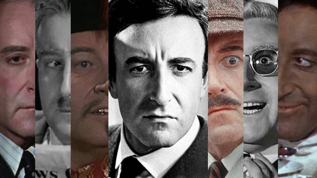 Rembering the brilliant #PeterSellers who was #BOTD in 1925. His career included some of the most pioneering & influential comedy & characters. #TheGoonShow, #ChiefInspectorClouseau, #ImAlrightJack, #WrongArmOfTheLaw, #Lolita, #DrStrangelove, #TheParty, #AfterTheFox, #BeingThere