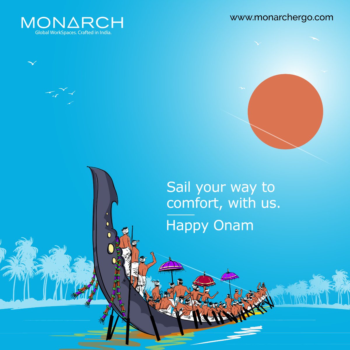 MonarchErgo's tweet photo. May you win every race at work with us. Wishing all loads of fun, prosperity, and peace this festive season. Happy Onam

#monarchergo #happyonam #onam #festival #occasion #festiveseason #blessed #loadsoffun #prosperity https://t.co/gqOw6xLNe2