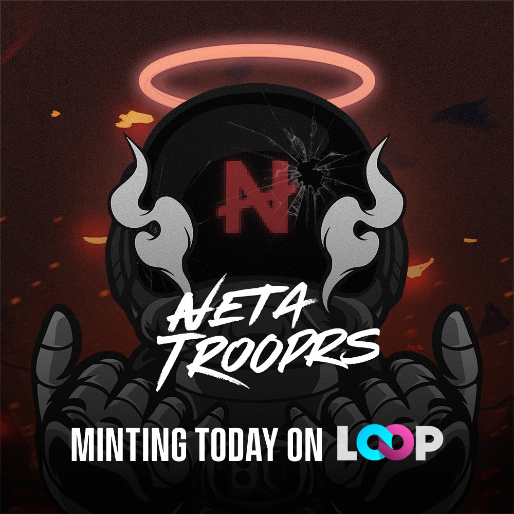 rendrasc's tweet photo. Neta Trooprs Collection minting today at LOOP NFT Market. Public sale open in less than 9 hours.
https://t.co/cqtxZnXqGm
$NETA $JUNO $LOOP $ATOM https://t.co/ariCYNvLHj