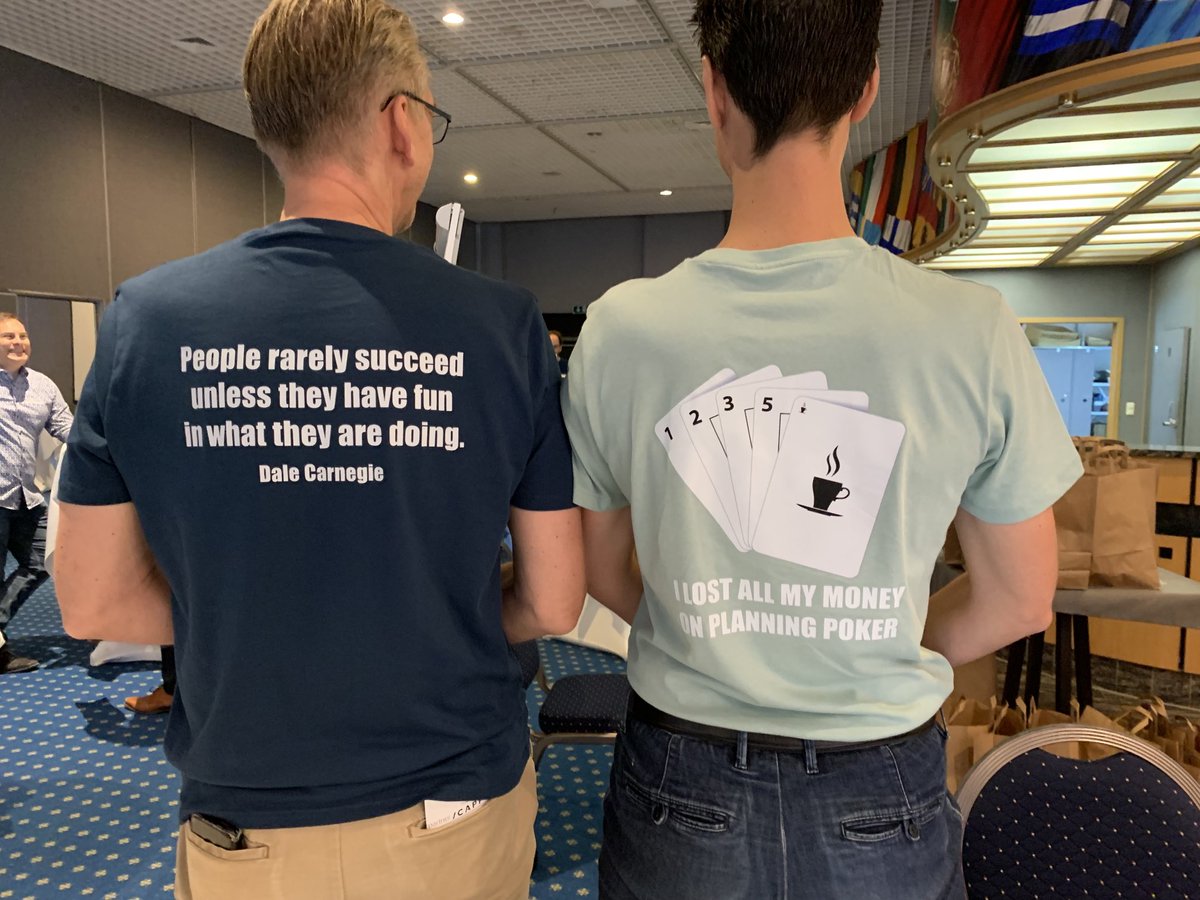 xpdaysbenelux's tweet photo. New t-shirts! https://t.co/Ttp4nMVpP3
