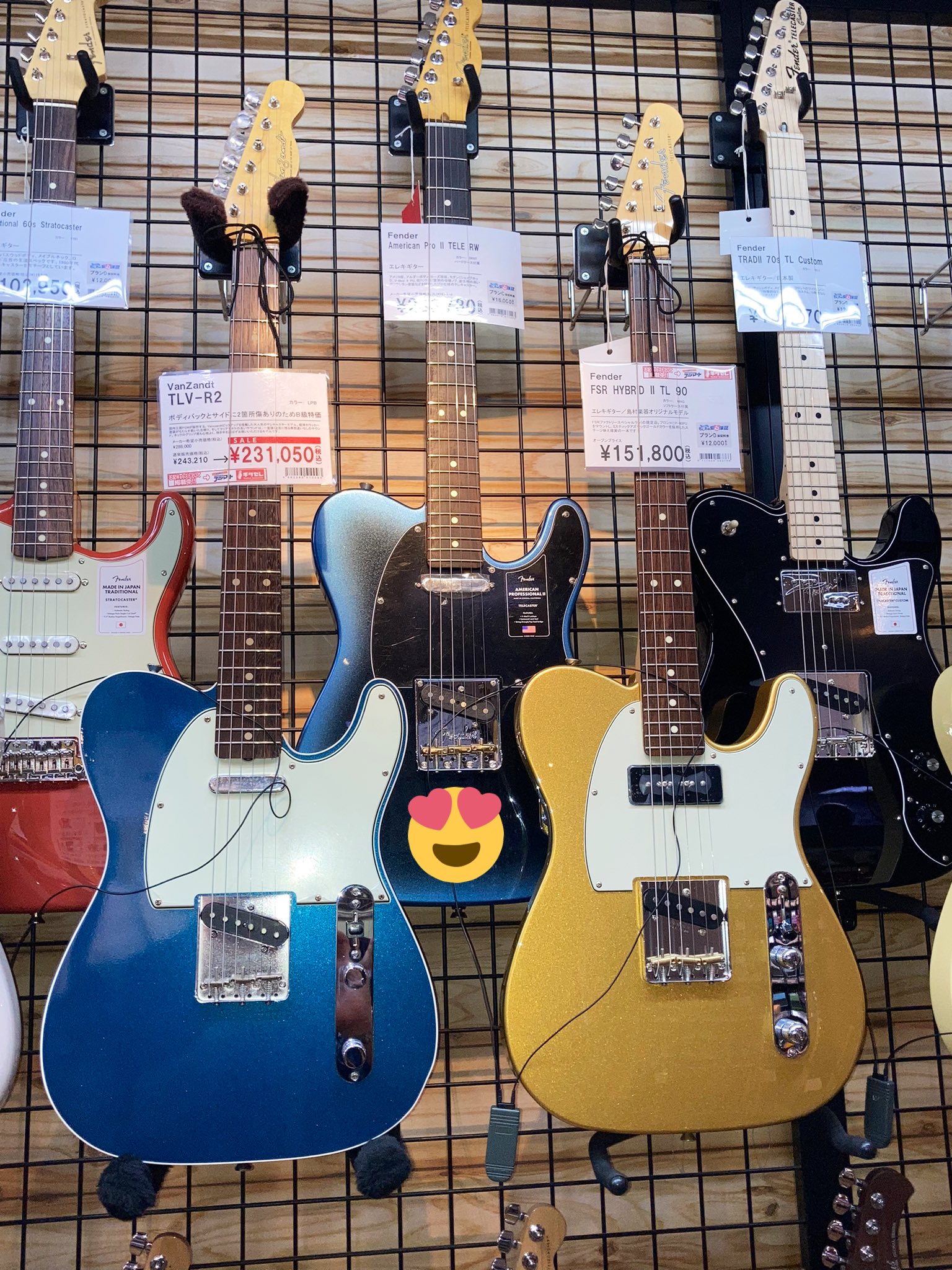 レビュー投稿で選べる特典 mavis custom telecaster カスタム