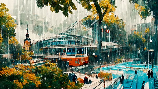 RLLabs's tweet photo. New artwork for sale! - "Rainy Day in Budapest - Mall" - https://t.co/4M2iPEvY3s @fineartamerica https://t.co/tiwfOpaHT1