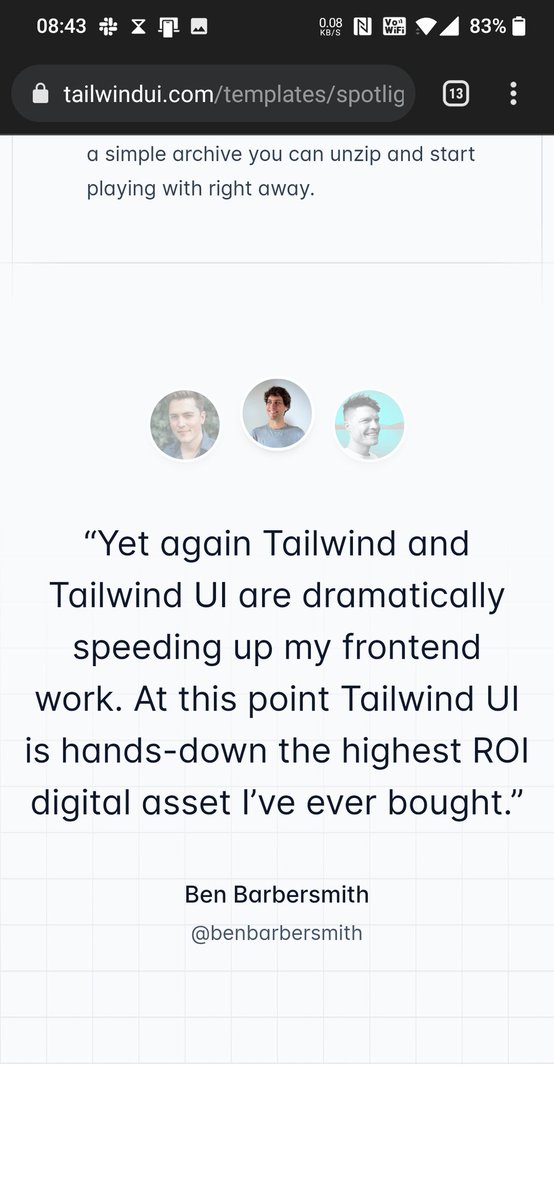 undecoab's tweet photo. I spy with my little eye.. @benbarbersmith

@adamwathan #tailwind https://t.co/EcGUE37zJl