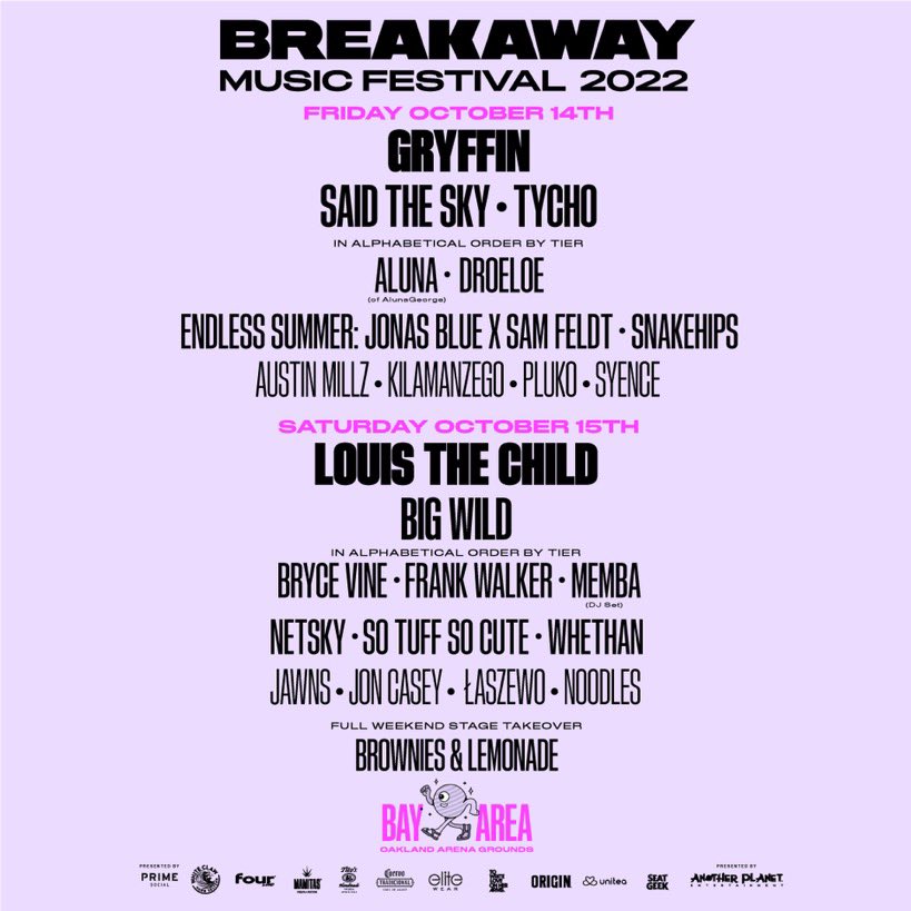 elainebvo's tweet photo. looking for tickets to Breakaway? my 10% off code “ELAINE” goes LIVE on Friday at 11AM PST! Single day tickets on sale soon 🫶🏻 https://t.co/Gasa2BbvcL