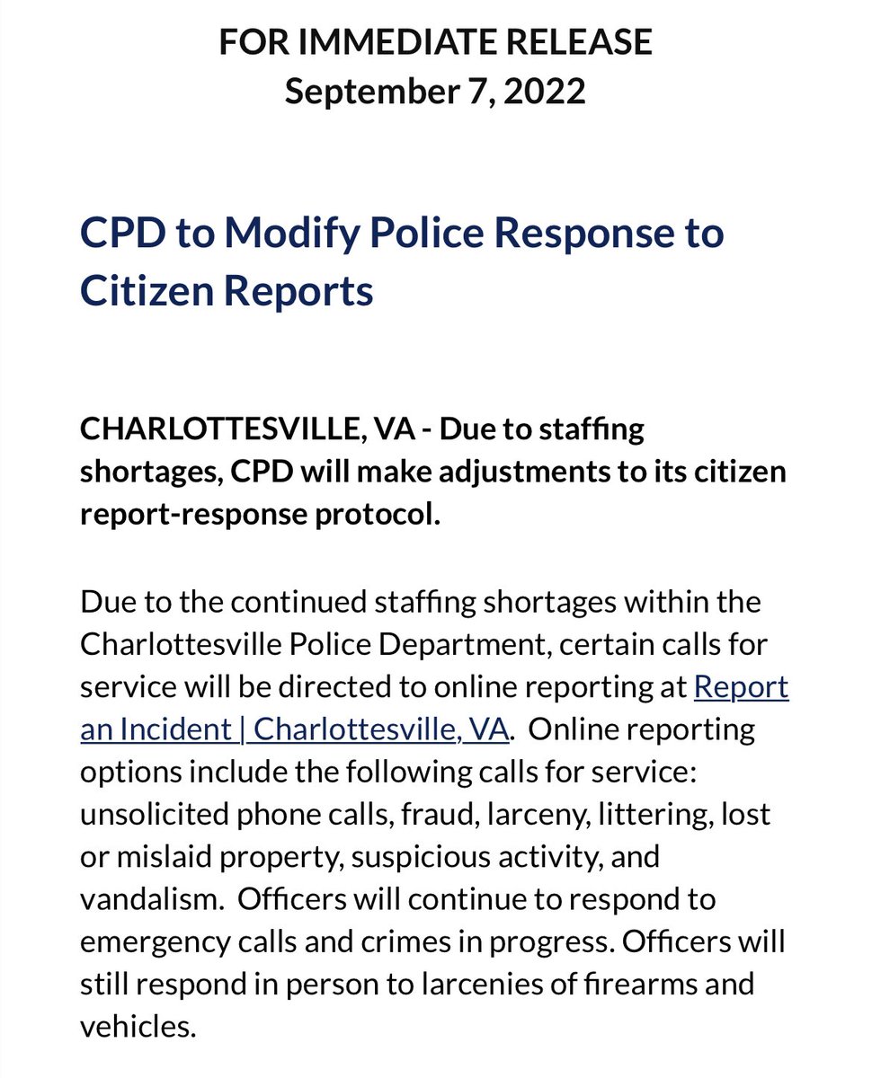 molly conger on Twitter "the charlottesville police department has
