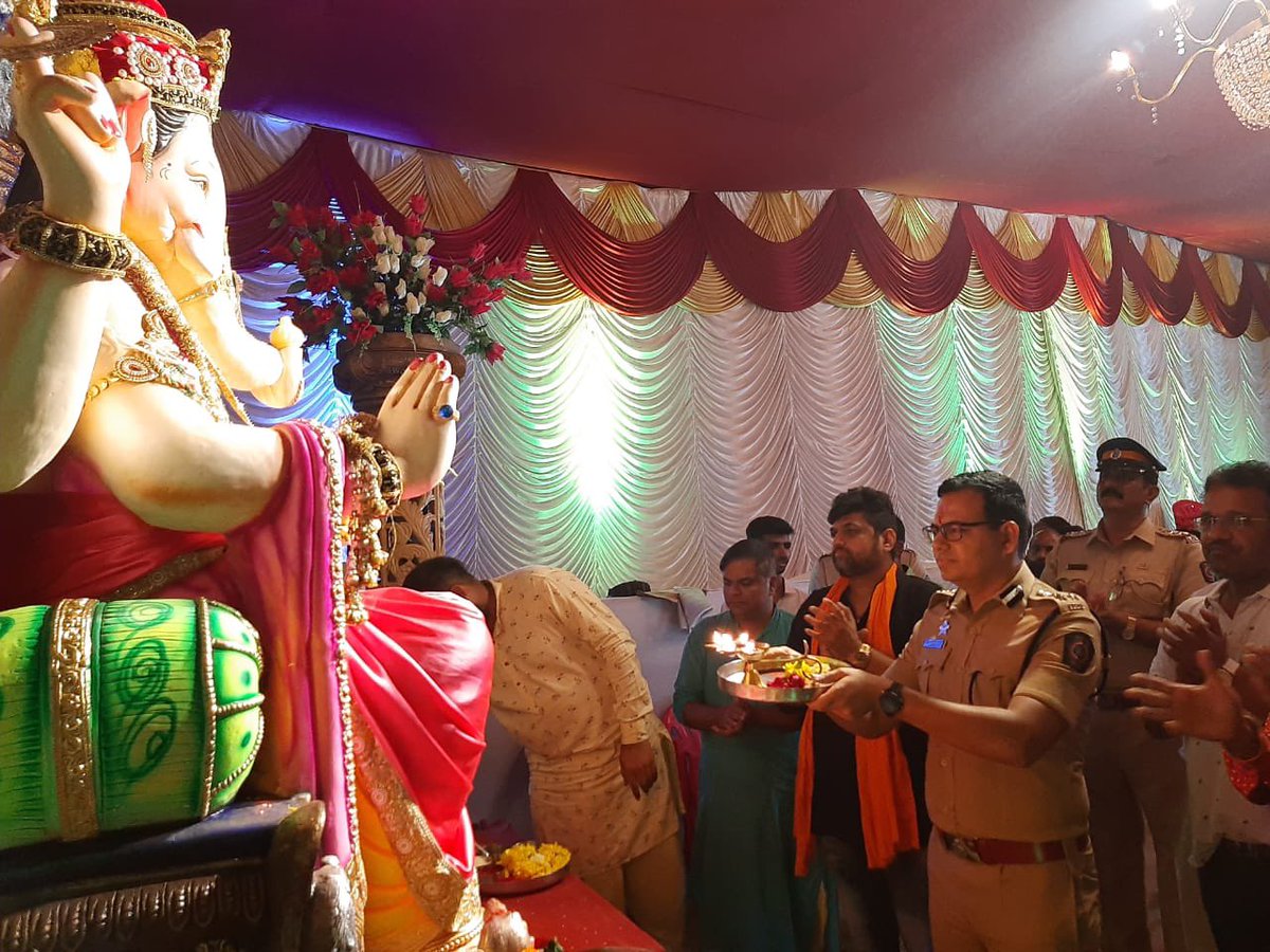 sanjaydarade80's tweet photo. #GaneshChaturthi2022 #GanpatiBappaMorya https://t.co/Q12fH3zYdH