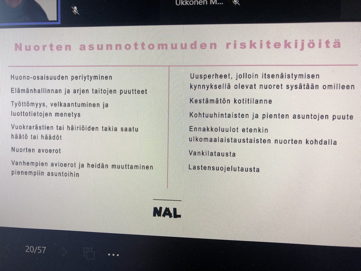 Käynnissä @NAL_ry:n ja <a href="/Riinu_ry/">NAL Riihimäki ry</a> :n asumisneuvontakoulutus ohjaamolaisille. Millainen sun itsenäistymiskokemus oli? #ohjaamo #nuoret #asuminen #monialaisetpalvelut #kehakeskus