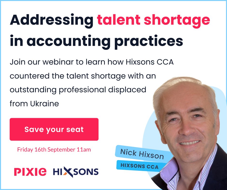Do you want to employ high-quality bookkeepers and accounts assistance, whilst supporting displaced Ukrainians? 

Register now - bit.ly/3ATt9UW

#findingtalent #accountingfirms