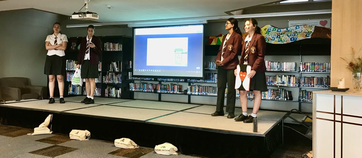 r_k_mcconnell's tweet photo. During @future_anything's #Ignite program Year 10s @SPLCSpringfield demonstrated #creativity #criticalthinking #collaboration #communication #adaptivemindset #problemsolving  in pitches focussed on making the world a better place through innovative, scalable and sustainable ideas https://t.co/i8H3tt2vDk