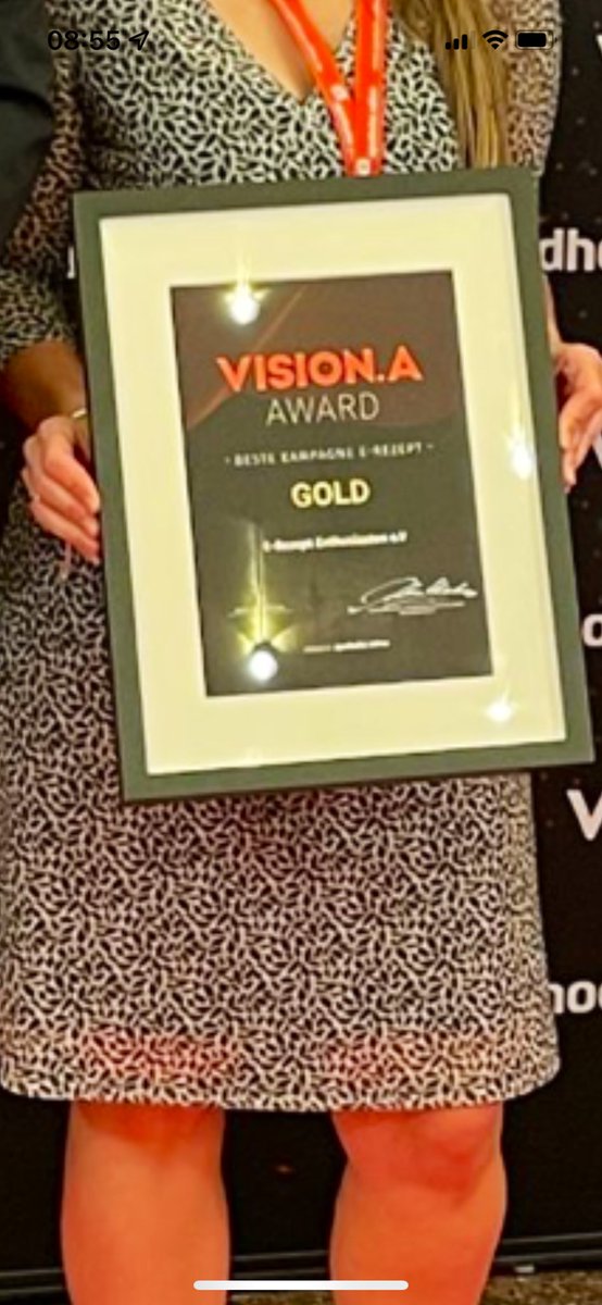 And the winner is - Die #eRezept-Enthusiasten
Wir haben den diesjährigen Gold Award der VISION.A von <a href="/ApothekeAdhoc/">APOTHEKE ADHOC</a> gewonnen.
 #VISIONAAwards