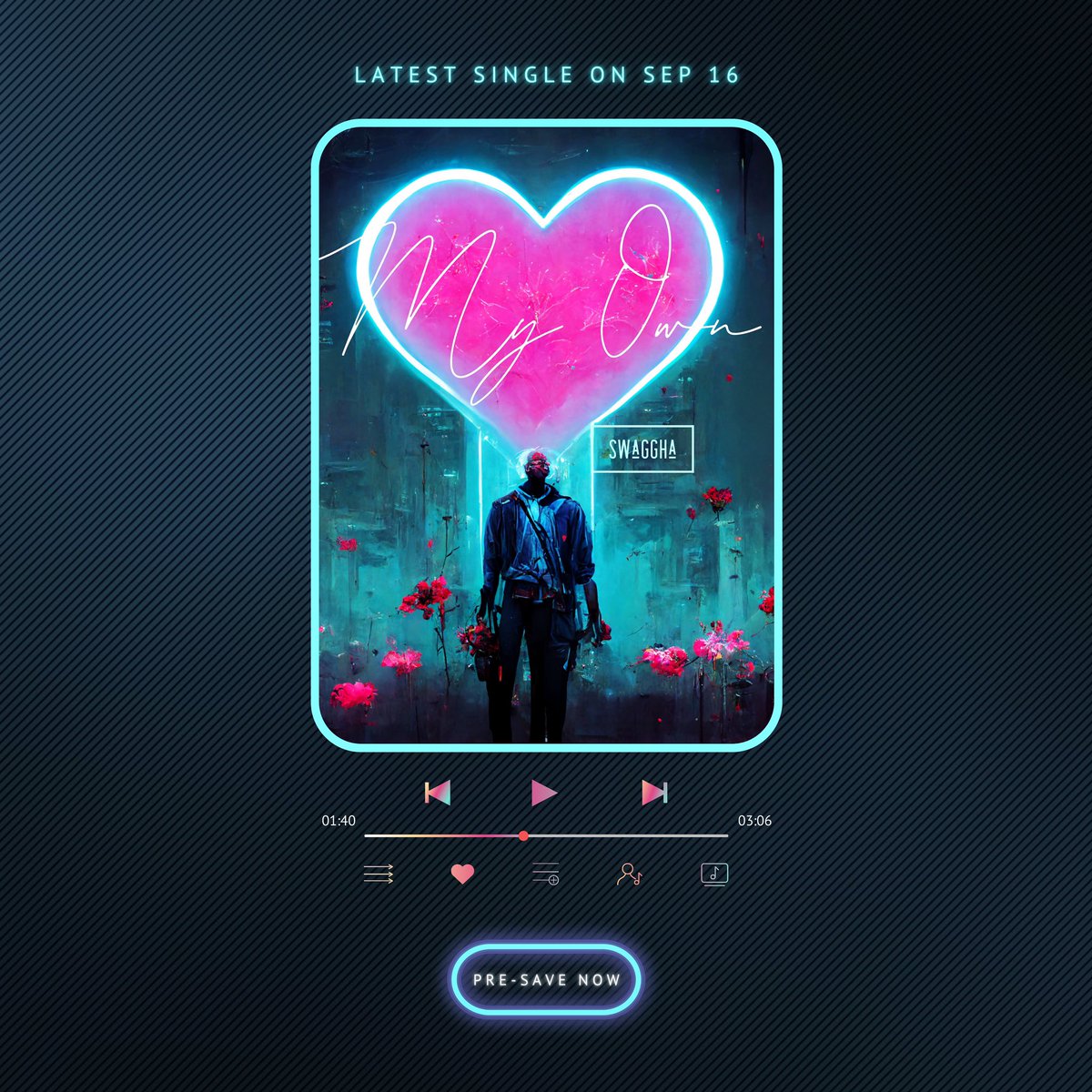 Swaggha_'s tweet photo. 🌟8 more days left🌟until “My Own” is available for streaming on all platforms. Be sure to get this track already pre-saved whilst getting your dancing shoes ready as this September is one to remember! We coming in hot! 
https://t.co/sbzwGmqrO3 https://t.co/G1MsaccWAj