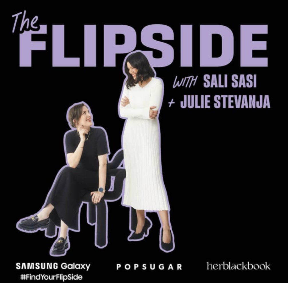 The Flipside podcast lifts the lid on building a tech-driven business

Read More: ow.ly/2Qkl50KE35n

#AusPods <a href="/JulieStevanja/">Julie Stevanja</a> @HerBlackBookau <a href="/salistevanja/">Sali</a> <a href="/popsugarau/">POPSUGAR Australia</a>