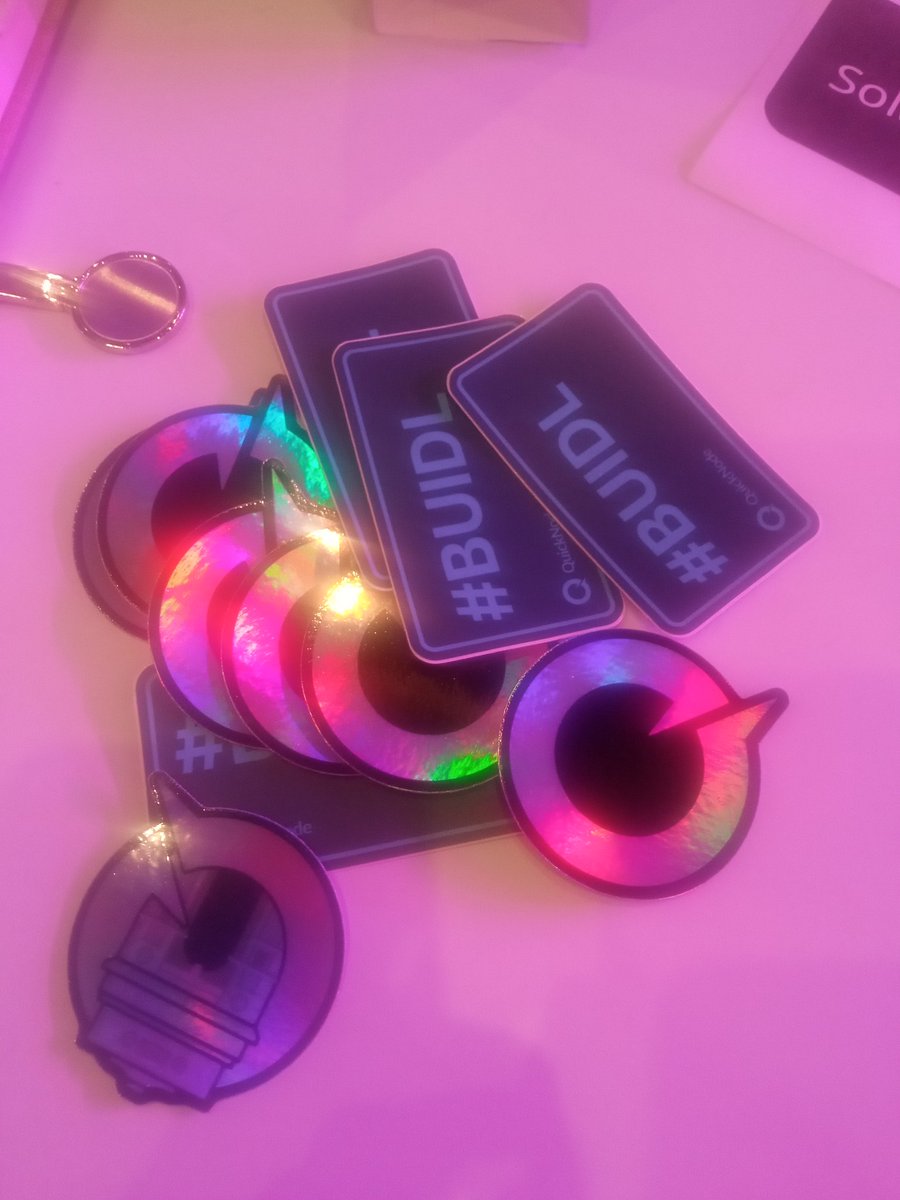 DaddyVaga's tweet image. Thanks @QuickNode for the awesome merch at #HackerHousedilli. Check them out at their Genius Bar for awesome swags and free RPCs.
#BuildOnSolanaWithQuickNode 
#WAGMI