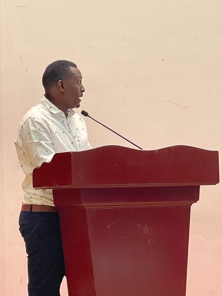 Kvp_Forum's tweet photo. Mr. Marineus Mutongore, KVP FORUM-Chairperson Tanzania and TNCM representative, presented on engagement of NSA-health during the meeting  between the Executive Director of Global Fund and stakeholders for ATM.@GlobalFund @AmrefTanzania  @UNAIDSTanzania @PeterASands https://t.co/FwDU1BGBr9