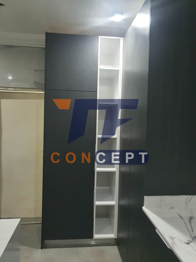 concept_tf's tweet photo. What is your modern dream home kitchen, contact TF_Concept to give you the desired design and make your kitchen worth staying in always.🥰 #tfconcept #interiordesign #interiorcabinet #dreamhome #dreamkitchen #kitchendesign #kitchencabinet #Production #installation #ladycarpenter https://t.co/Un2S2nSa8e