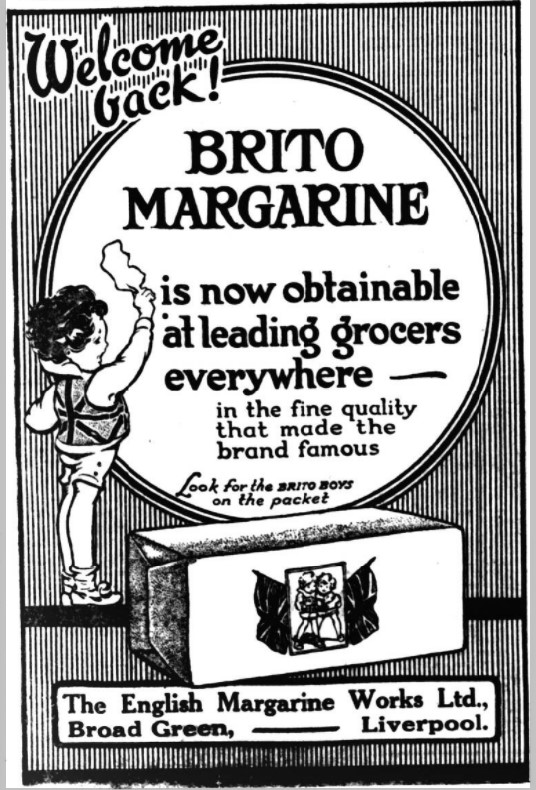 Liverpool1207 on Twitter "The English Margarine works was opened in