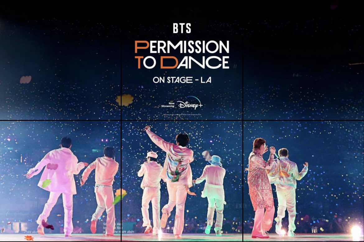 BTS - PERMISSION TO DANCE ON STAGE in THE US