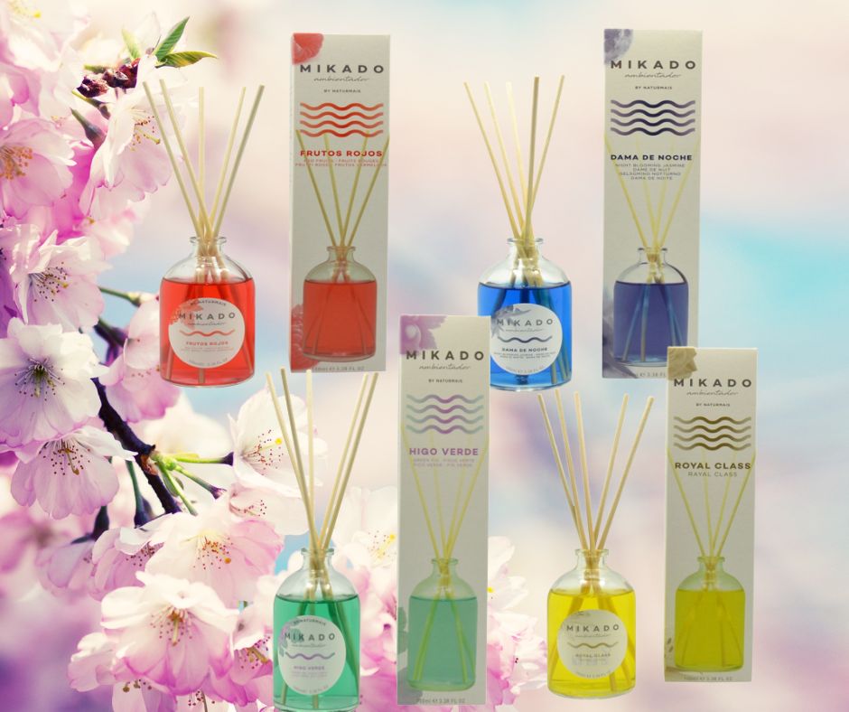 bazar24horas's tweet photo. Ya dispones en nuestra tienda https://t.co/4wbT9cLoxe de ambientadores MIKADO de NATURMAIS. Prueba tus olores favoritos a un precio de lanzamiento increíble, solo 3 Euros¡¡¡¡ https://t.co/qib8P48Lkw