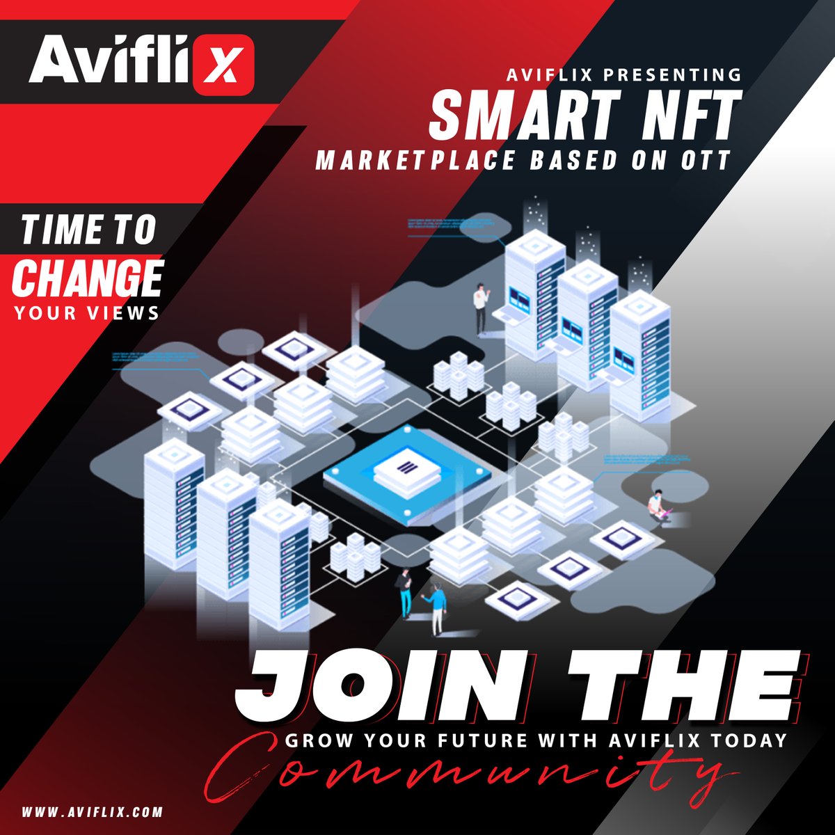 Aviflixofficial's tweet photo. Aviflix Presenting Smart NFT Marketplace Based on OTT Platform.

Join Us Today👉https://t.co/mmtXWRvlUa &amp; Grow your future with Aviflix 

#smartcontract #blockchain #crypto #DeFi #NFT #OTTPlatform #Ethereum #ecosystem https://t.co/uLRTF5m9lO