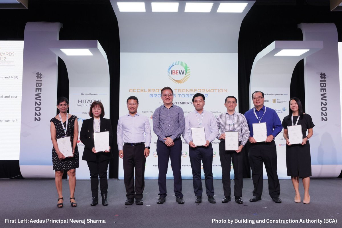 Aedas's tweet photo. We are excited to share that Woodlands North Coast (WNC) has received Building and Construction Authority (BCA) Built Environment Transformation Award 2022! 🎊
#architect #architecture #awards #winner #BuildSG #BuiltEnvironment #BIEW https://t.co/hnLbothsyF