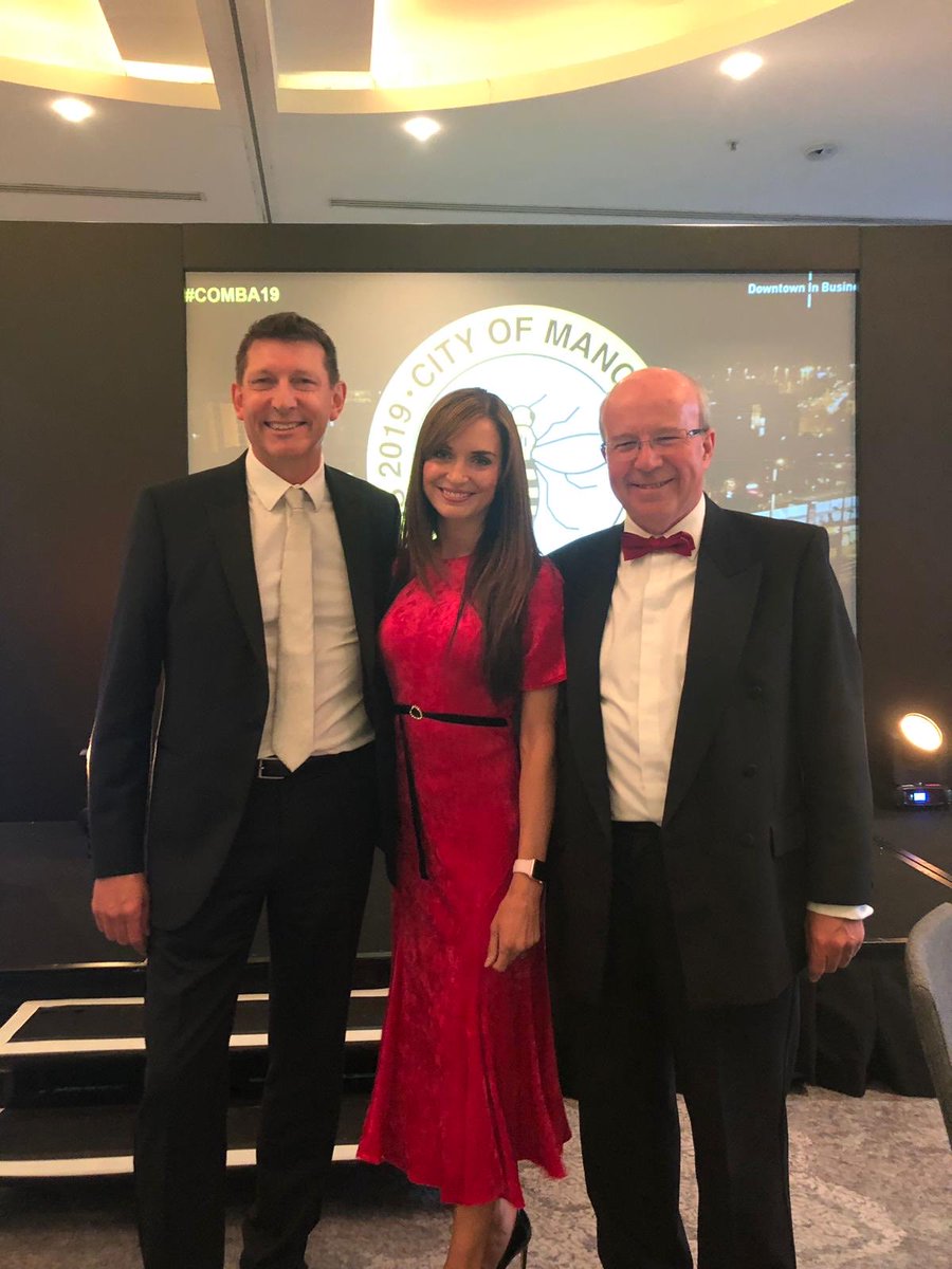 DowntownFrank's tweet photo. The unholy trinity is back for the @DIBManc #COMBA22 @thelowryhotel tonight. @JimHancockUK @jaceynormand https://t.co/ki3B05bITV