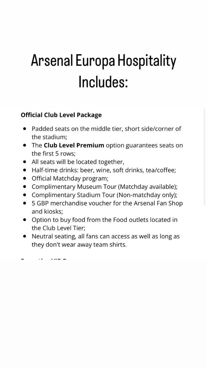 tatravel__'s tweet photo. #Arsenal Vs #PSV Hospitality Tickets £100PP Today
DM For Enquires
#EuropaLeague #ArsenalVsPSV #HospitalityTickets https://t.co/hCYlNjDKNh